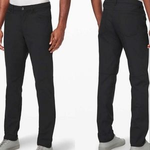 Lululemon ABC Pant Slim 29.5" length *Warpstreme In Obsidian size 32